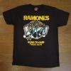 バンドT-SH (RAMONES/BK)