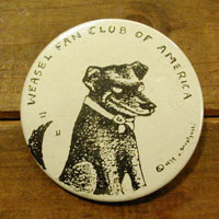 USED缶バッジ（WEASEL FAN CLUB）
