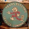 木製サインボード (REDDY KILOWATT)