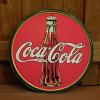 COCA-COLA TINサイン(ラウンド)